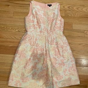 Tahari Pink and Gold Dress